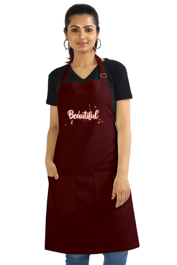 Beautiful Label - Apron - Image 2