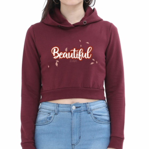 Beautiful Label - Female Crop Hoodies - Image 3