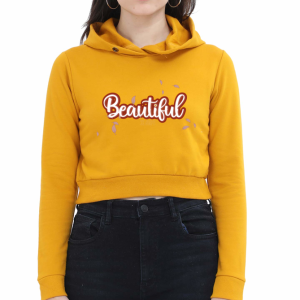 Beautiful Label - Female Crop Hoodies - Image 2