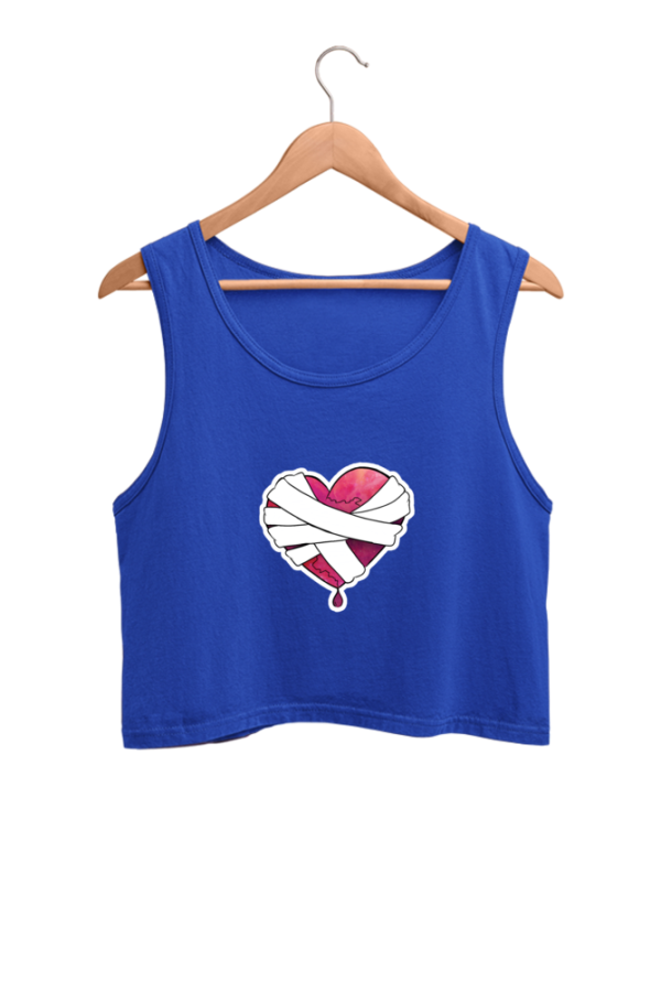 Heal - Female Crop Tank - Image 3