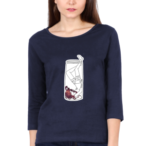 Girl in Jar - Female Round Neck Full Sleeve - Image 3