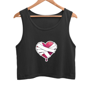 Heal - Female Crop Tank - Image 4