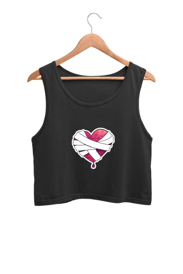 Heal - Female Crop Tank - Image 4