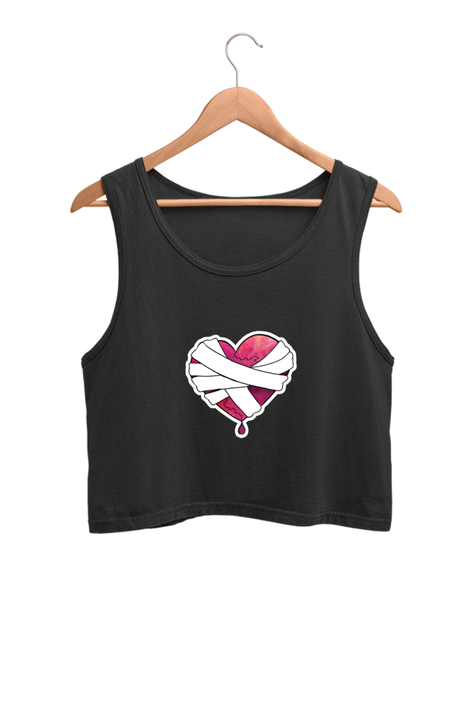 Heal - Female Crop Tank - Image 4