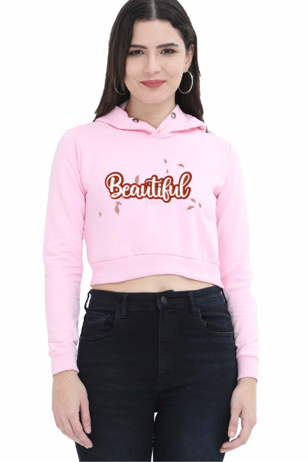 Beautiful Label - Female Crop Hoodies - Image 4