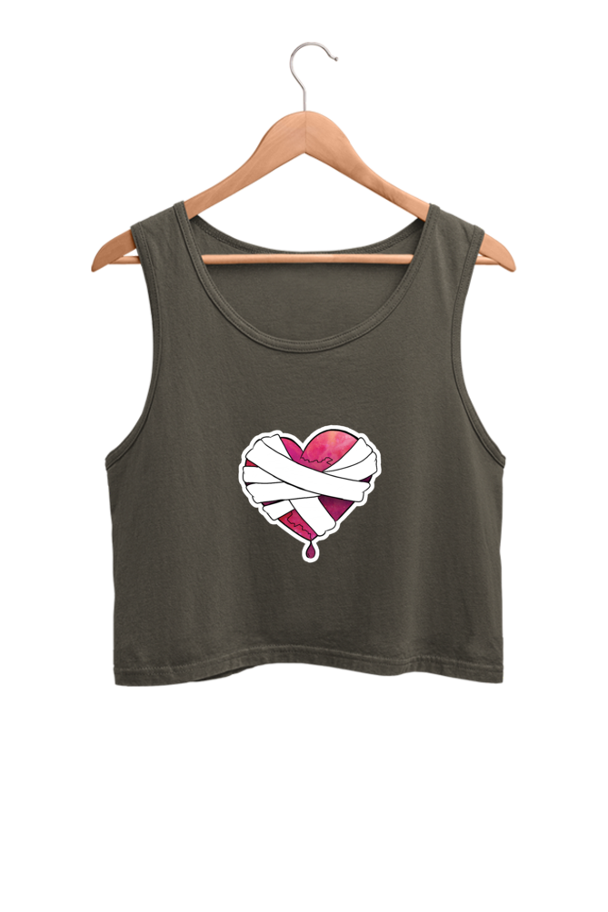 Heal - Female Crop Tank - Image 1
