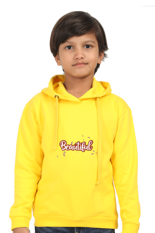 Beautiful Label - Kids Hooded SweatShirt - Image 3
