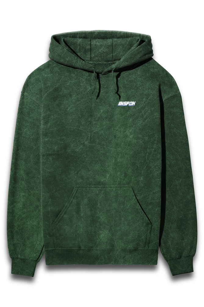 Acid Wash Hooded Sweatshirt - Image 8