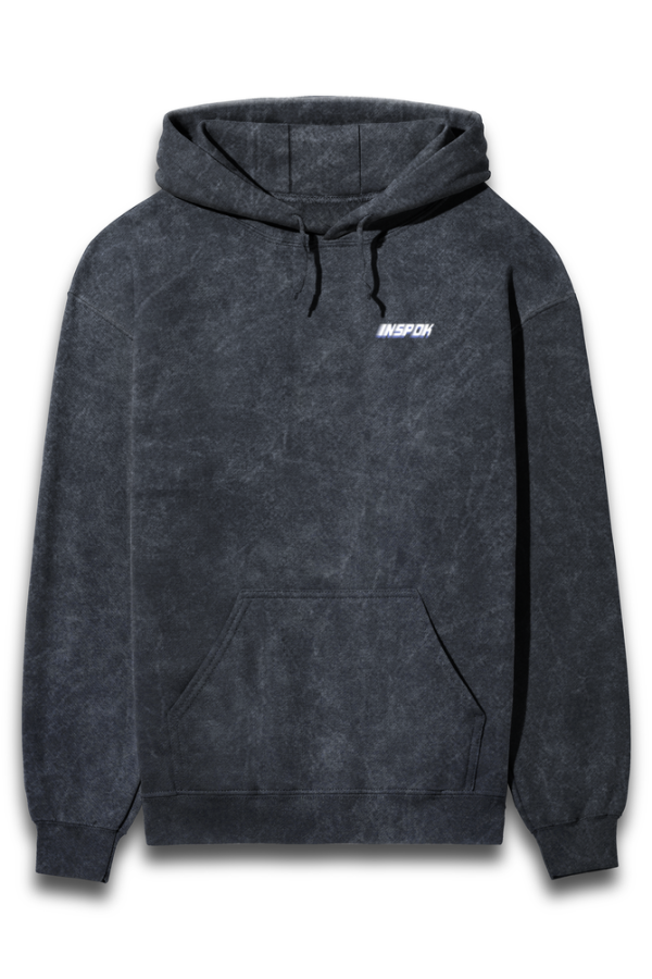 Acid Wash Hooded Sweatshirt - Image 7