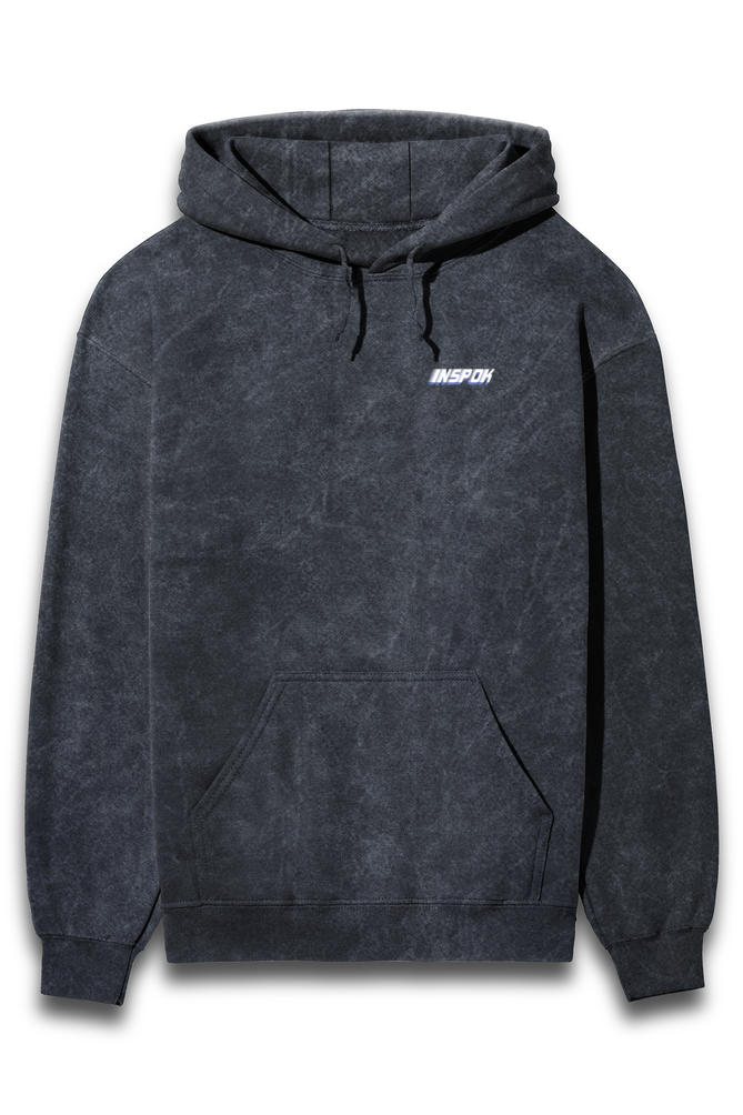 Acid Wash Hooded Sweatshirt - Image 7