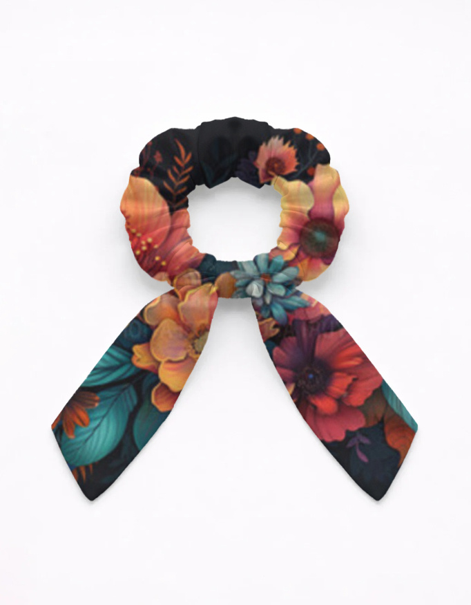 Customized Bow Scrunchies